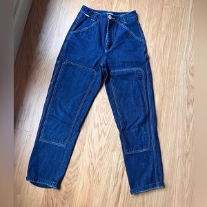 Women's Boyfriend Jeans in Dark Blue